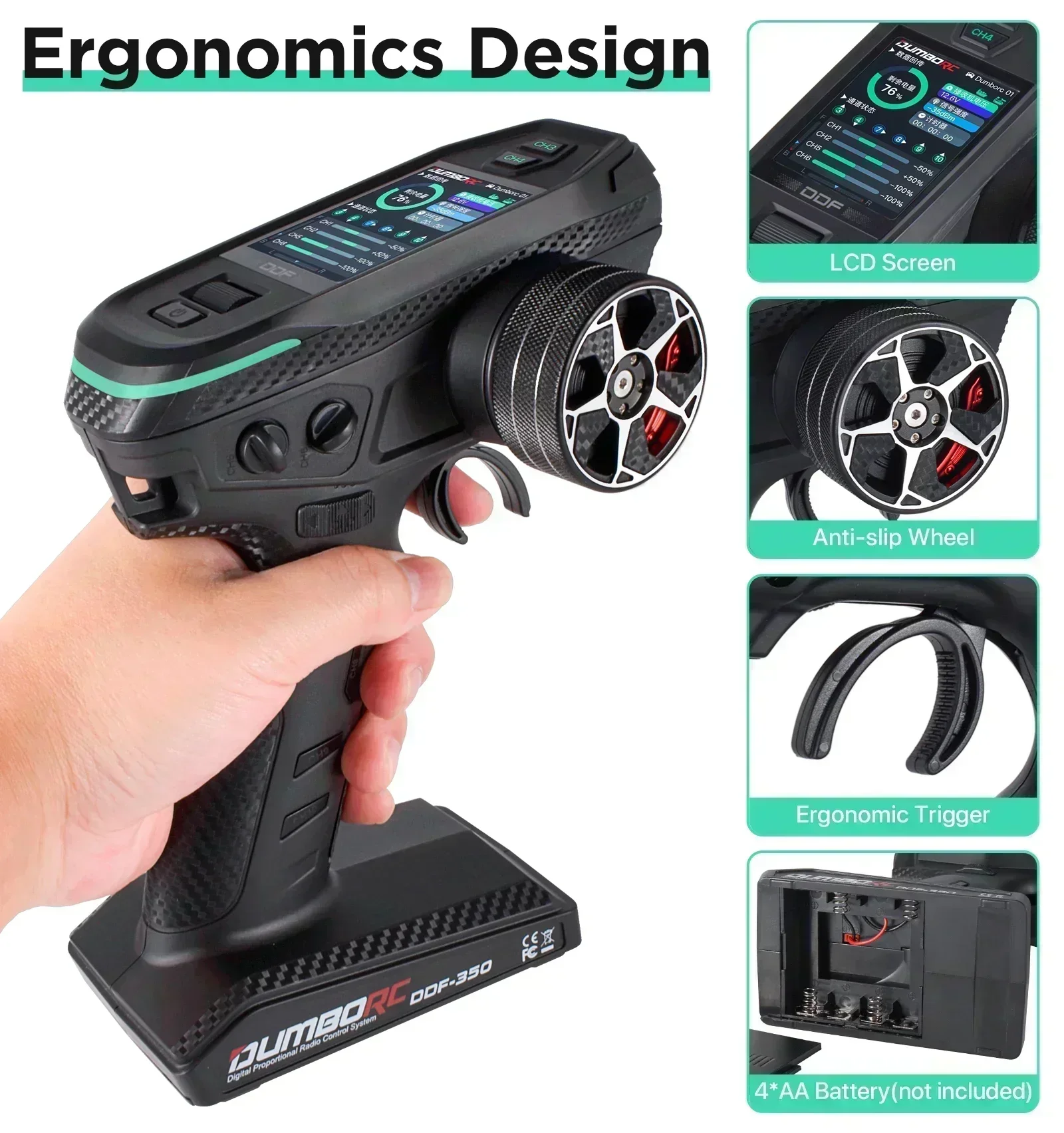 DUMBORC DDF-350 10CH RC Uzakta - Drone Racing Receiver incelemesi ve fiyatı