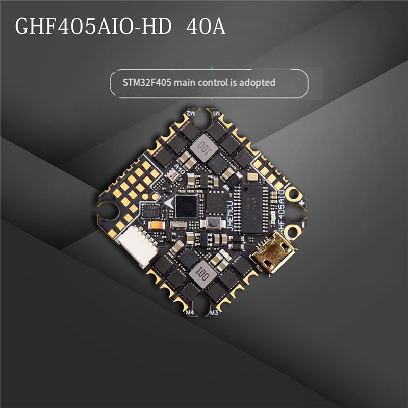 ABTI-GHF405AIO-HD 40A AIO Uçuş - Drone Racing Flight Controller incelemesi ve fiyatı
