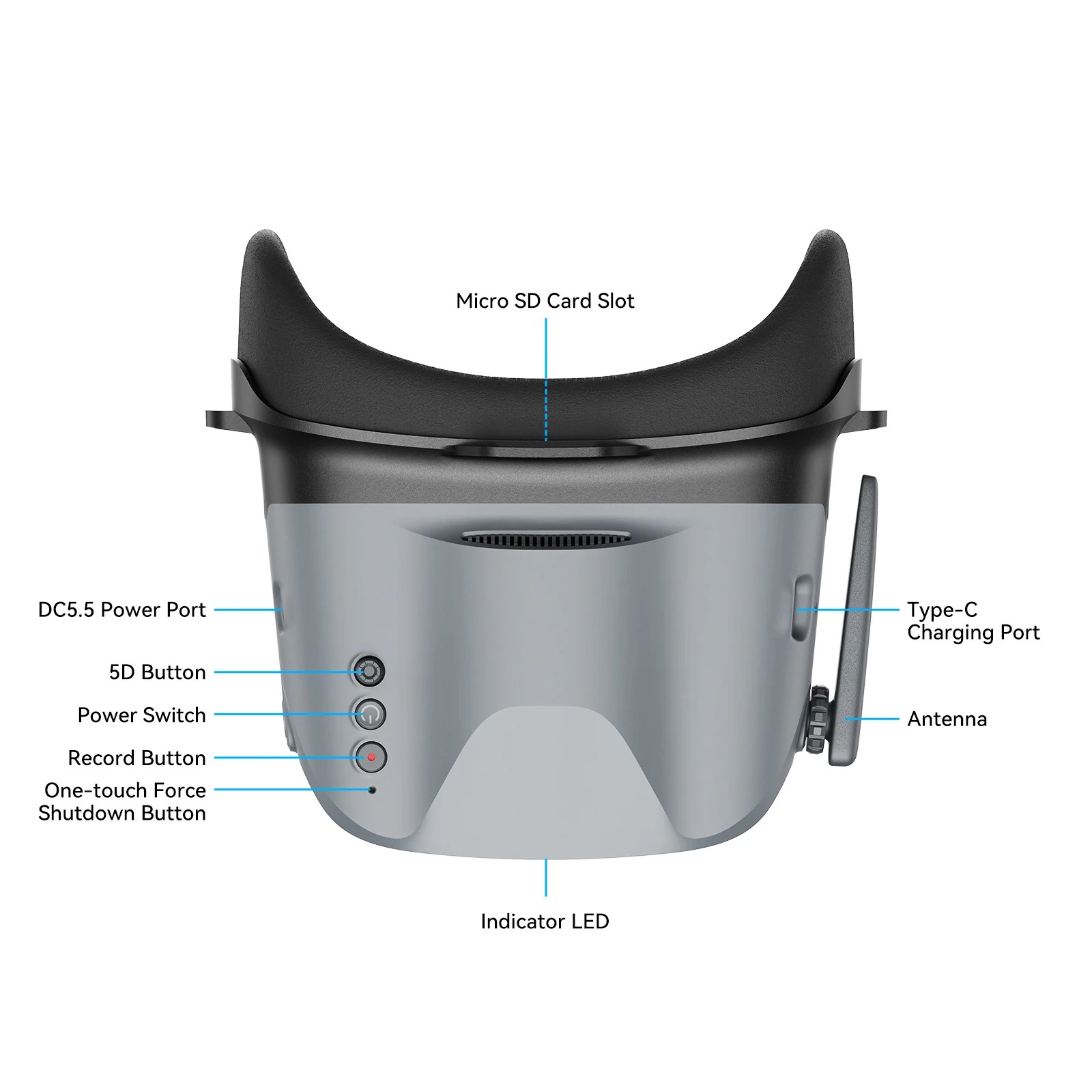 BetaFPV VR04 FPV Gözlüğü - Ana - Drone Racing Goggles incelemesi ve fiyatı